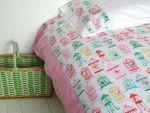 Cheerful Chirpy Single Duvet Cover and Pillow Slip Set